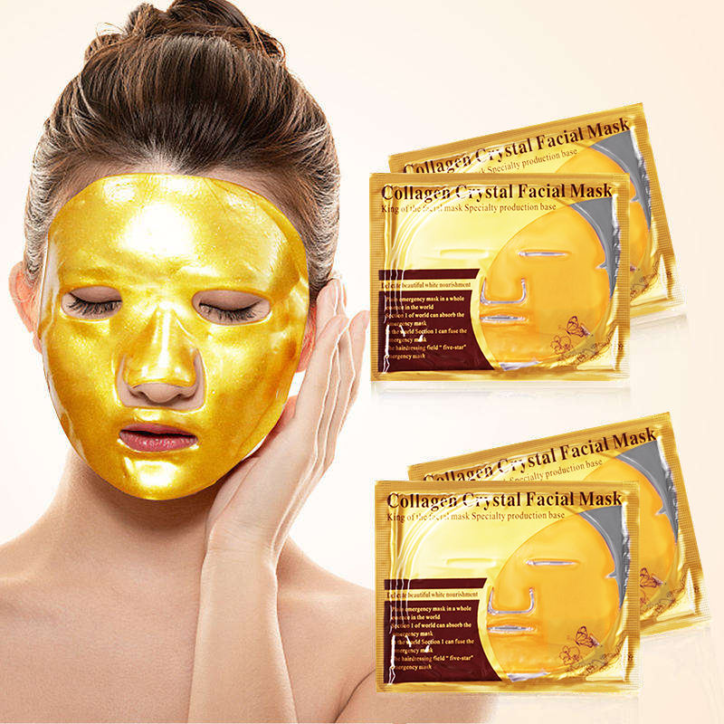 24k Gouden Collagen Gezichtsmasker