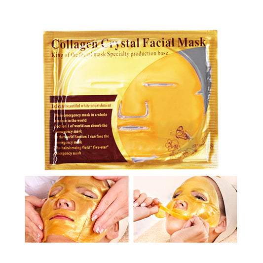 24k Gouden Collagen Gezichtsmasker
