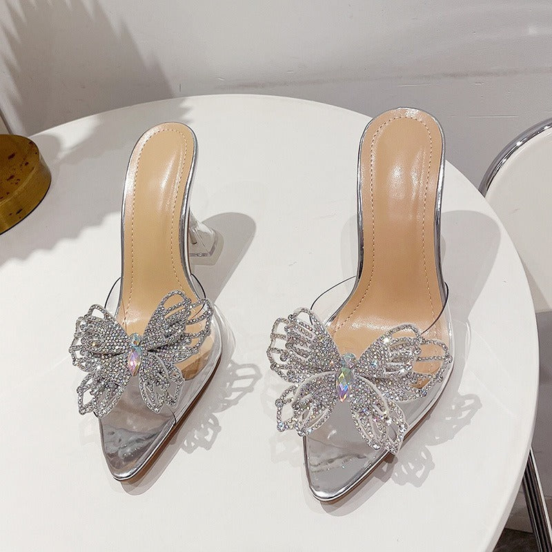 Stijlvolle Rhinestone Boog Zomer Sandalen™