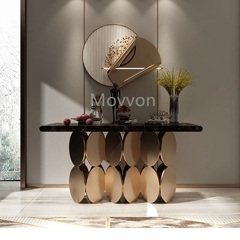 Elegant Marmeren Console Tafel