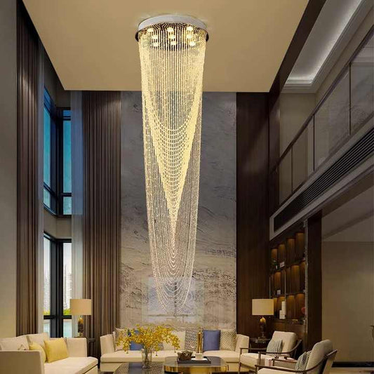 Luxe Crystal Chandelier