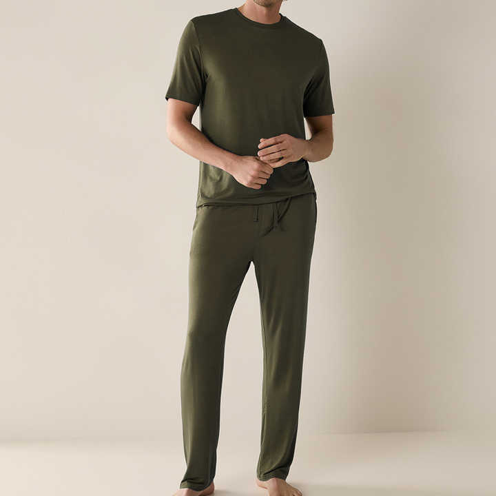 Bamboo Katoenen Lounge Set