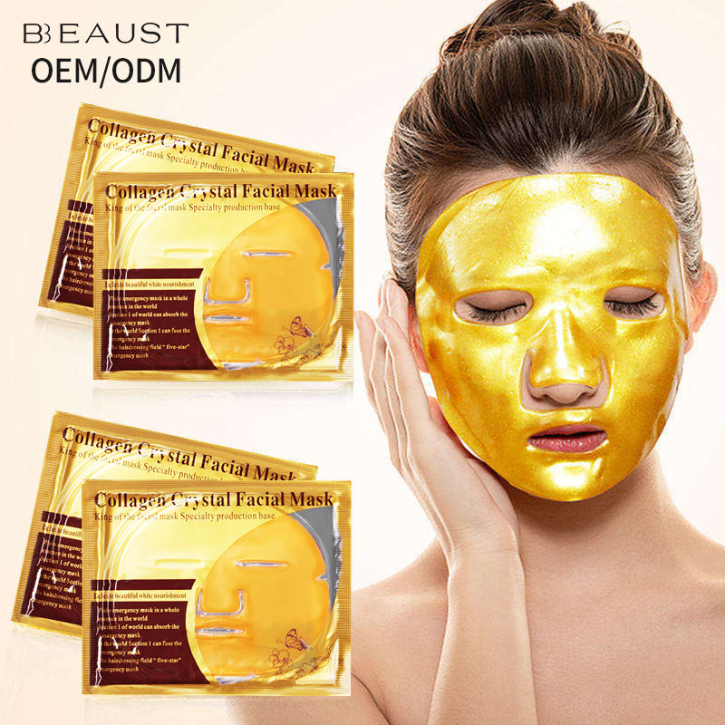 24k Gouden Collagen Gezichtsmasker