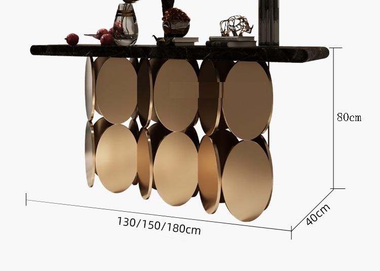 Elegant Marmeren Console Tafel