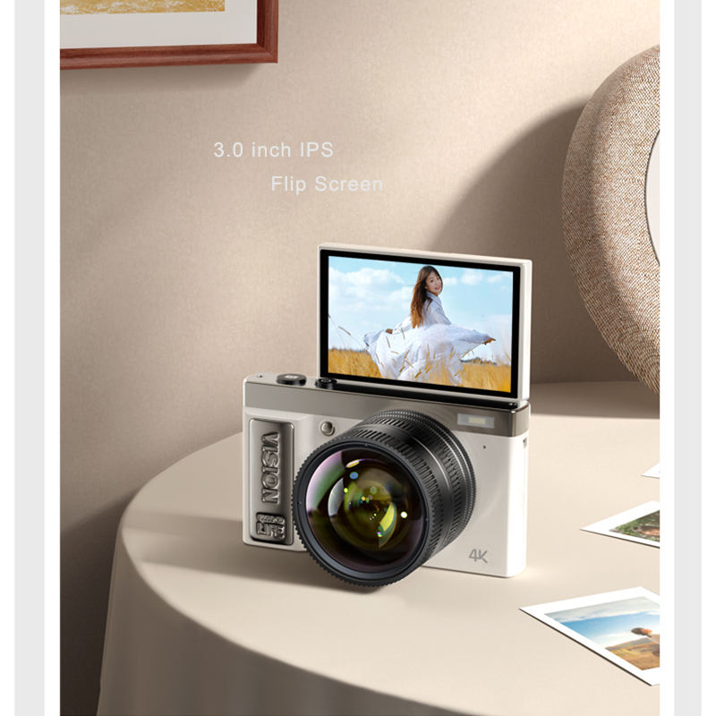 Premium 4K Flip Camera