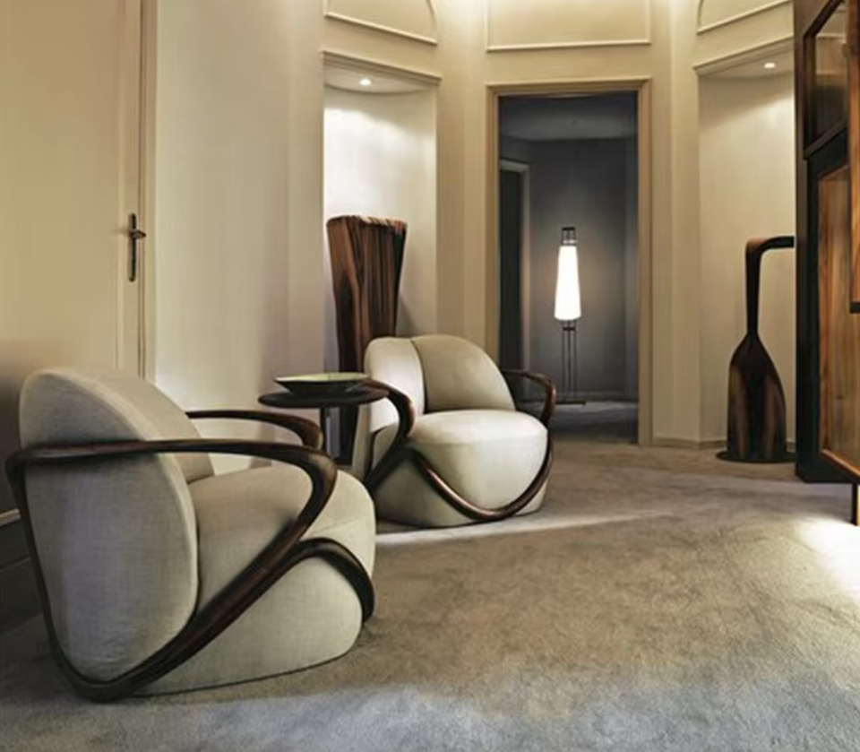 Elegante Luxe Enkelvoudige Fauteuil