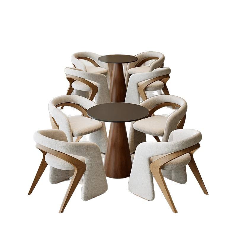 Elegante Noorse Velours Stoel