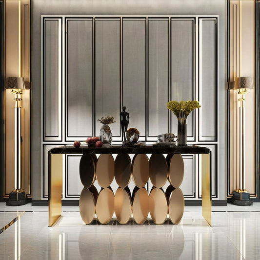 Elegant Marmeren Console Tafel