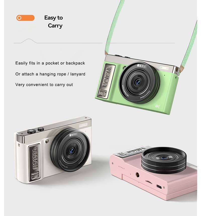 Premium 4K Flip Camera