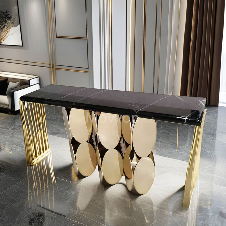 Elegant Marmeren Console Tafel