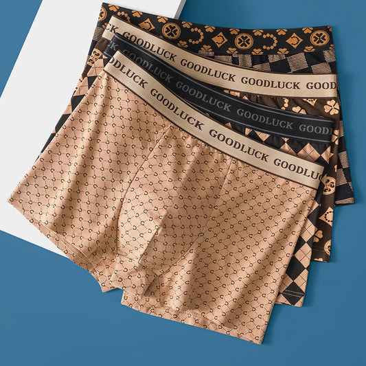 Luxueuze Comfort Boxers voor Mannen 4 stuks