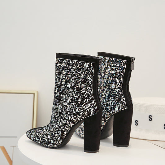 Chic Lattice Enkellaarsjes