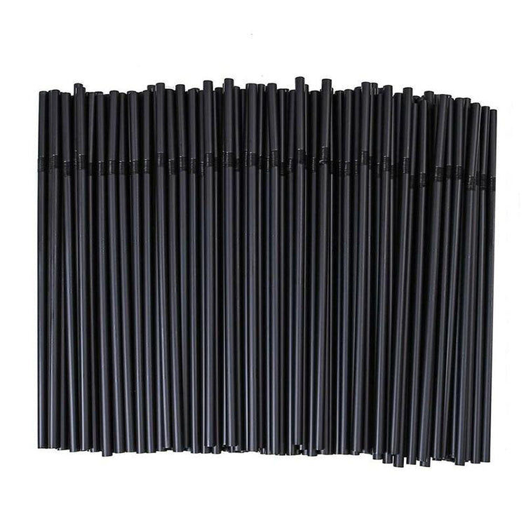 Zwarte Flexibele Wegwerprietjes 100 stuks